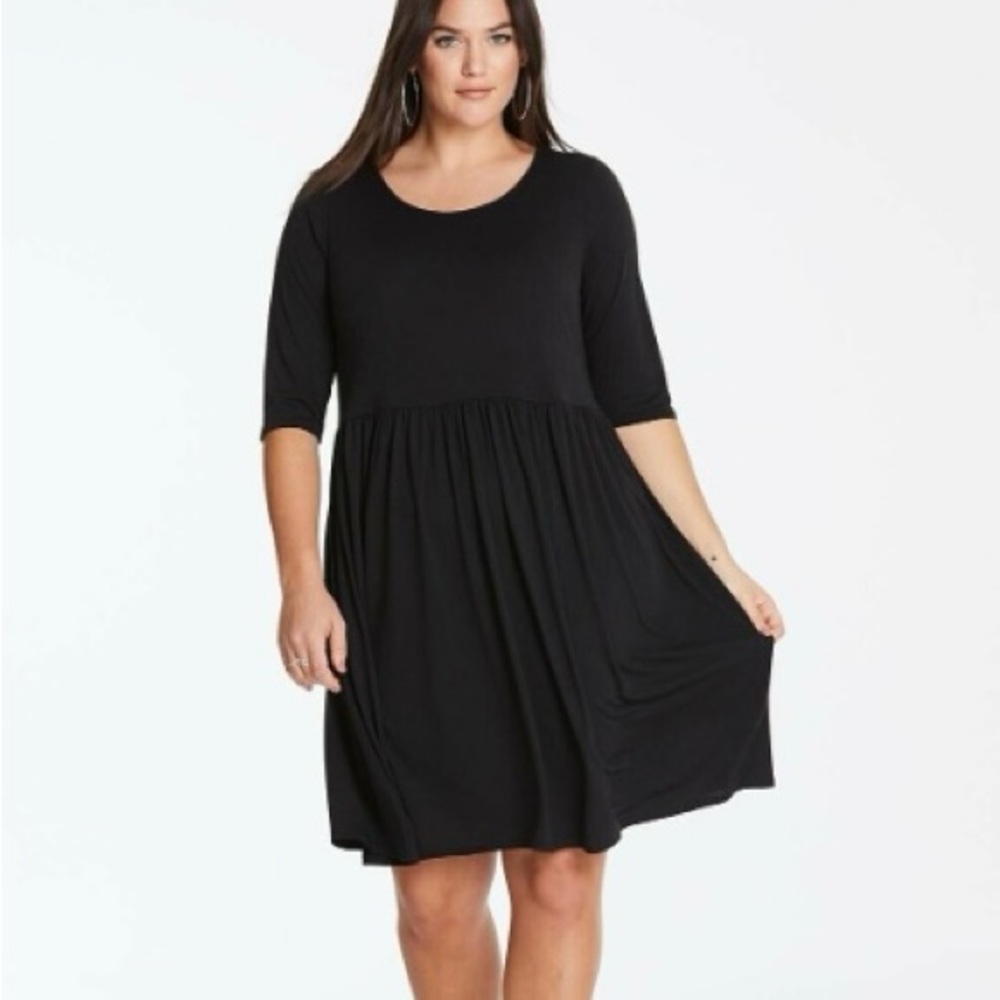 BONGO, DARK GRAY MIMI CAUSAL DRESS,  SIZE:XL